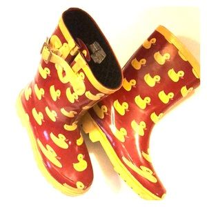 Girls rain boots Chooka size 13